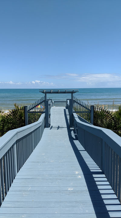 Palm Coast FL - Hammock Dunes - Walkway to Beach